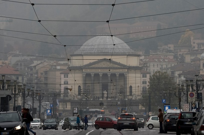 Smog w Turynie /Getty Images