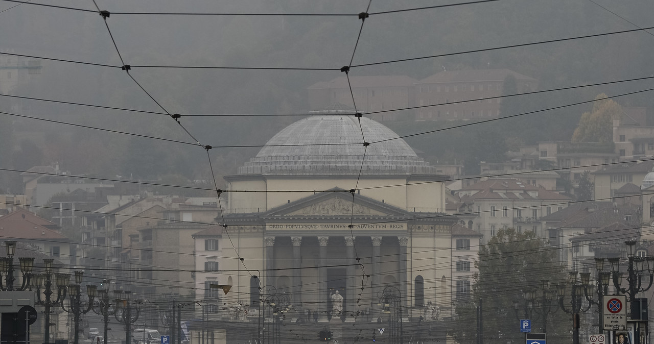 Smog w Turynie /Getty Images