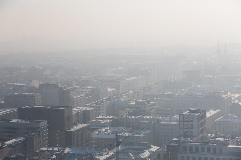 Smog w Warszawie /Mateusz Wlodarczyk /Agencja FORUM