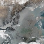 Smog widziany z orbity