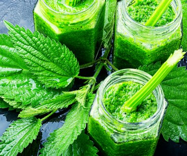 Smoothie z pokrzywy. Poznaj moc leczniczej rośliny