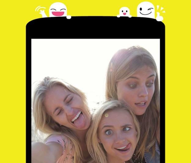 Snapchat to bardzo popularna wśród młodych ludzi aplikacja /materiały prasowe