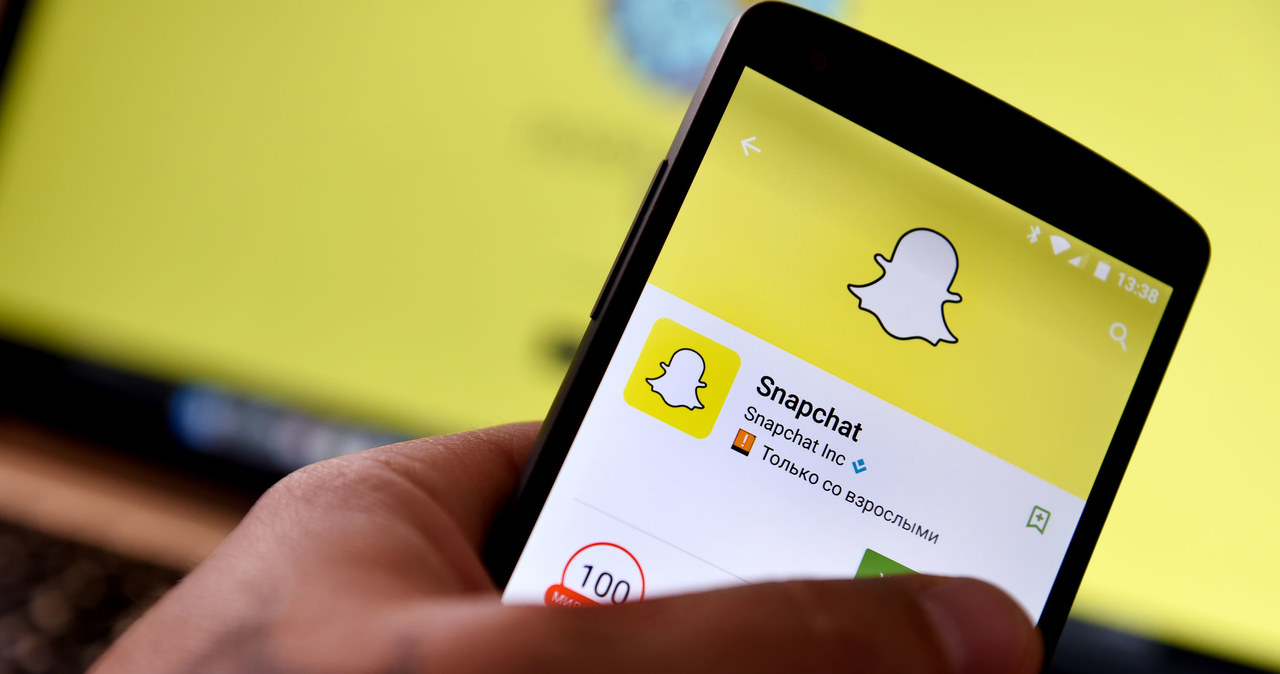 Snapchat to jedna z najpopularniejszych aplikacji społecznościowych /123RF/PICSEL