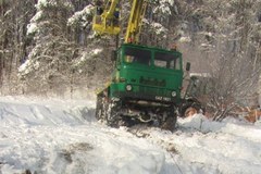 Śnieg i mróz, czyli energetycy walczą z awariami