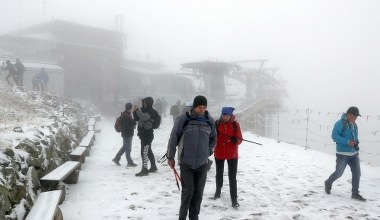 Śnieg na Kasprowym Wierchu 