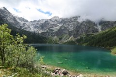 Śnieg na szczytach Tatr