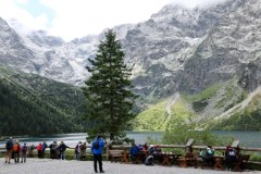 Śnieg na szczytach Tatr