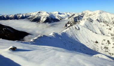 Śnieg spadł w Tatrach