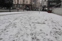 Śnieg we Wrocławiu na początek zimy