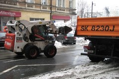 Śniegowa abolicja w Katowicach