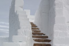 Śnieżne miasteczko w Zakopanem