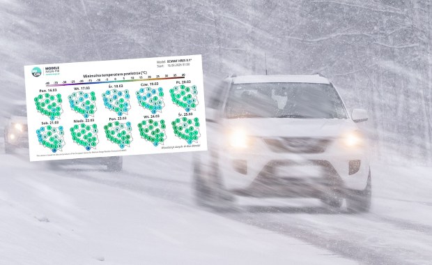 Śnieżyca nadciąga nad Polskę. Spadnie nawet 15 cm śniegu