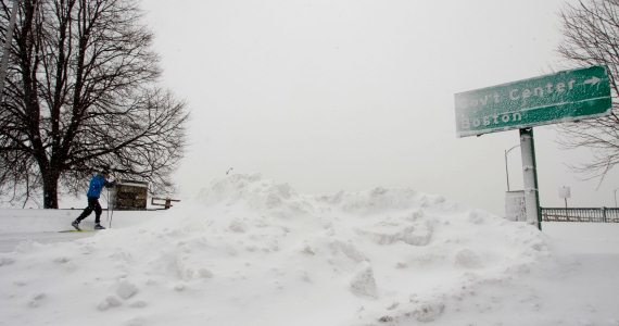 Śnieżyca Nemo sparaliżowała północny wschód USA /DOMINICK REUTER /PAP/EPA