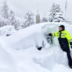 Śnieżyca w Alpach. W kilka godzin spadł ponad metr śniegu
