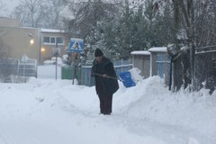 Śnieżyca w Płocku