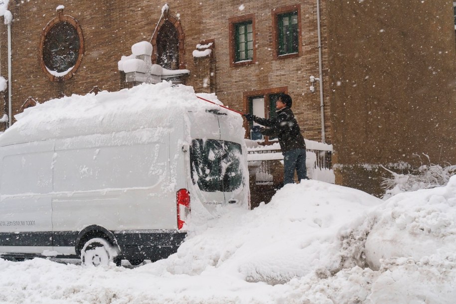 Śnieżyca w Stanach Zjednoczonych /	IMAGO/Richard B. Levine /PAP