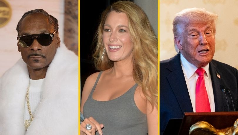 Snoop Dogg, Blake Lively i Donald Trump znaleźli się na liście najbardziej wpływowych osób magazynu "Time" /TJR / SplashNews.com/Splash/East News/ Nina Prommer/ZUMA Press Wire/Shu/ PAP/EPA/AL DRAGO / POOL /East News
