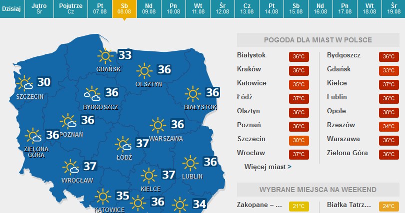 Sobota /INTERIA.PL