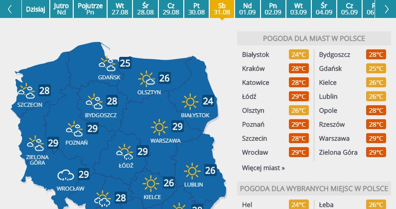Sobota /INTERIA.PL