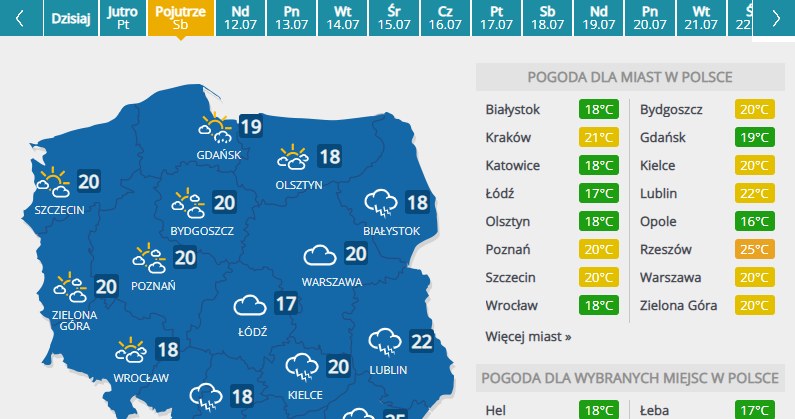 Sobota /INTERIA.PL