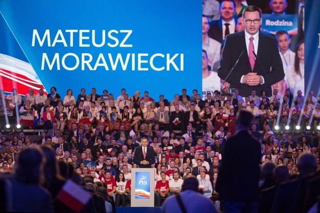 Sobotnia konwencja PiS w Lublinie /Wojtek Jargiło /PAP