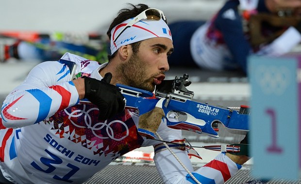 Soczi 2014: Drugi złoty medal Fourcade'a w biathlonie. Polacy daleko