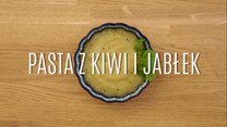 Soczysta pasta z kiwi i jabłek