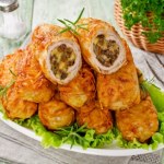 schab Soczyste roladki schabowe w ziemniaczanym cieście.