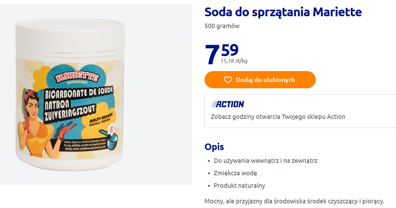 Soda do sprzątania Mariette /Action/screenshot /INTERIA.PL