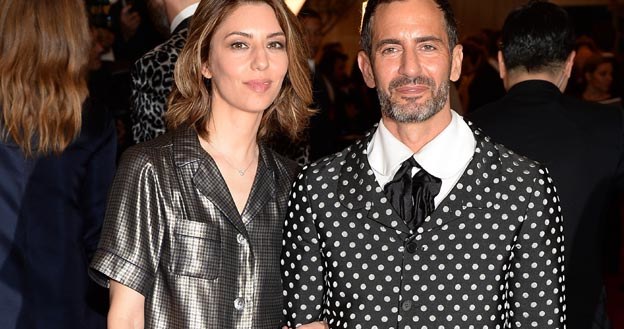 Sofia Coppola często pokazuje się w towarzystwie projektantów (na zdjęciu - z Markiem Jacobsem). /Getty Images/Flash Press Media