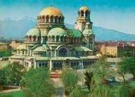Sofia, kościół-monument Alexandre Newski, zbudowany 1904-1912 /Encyklopedia Internautica