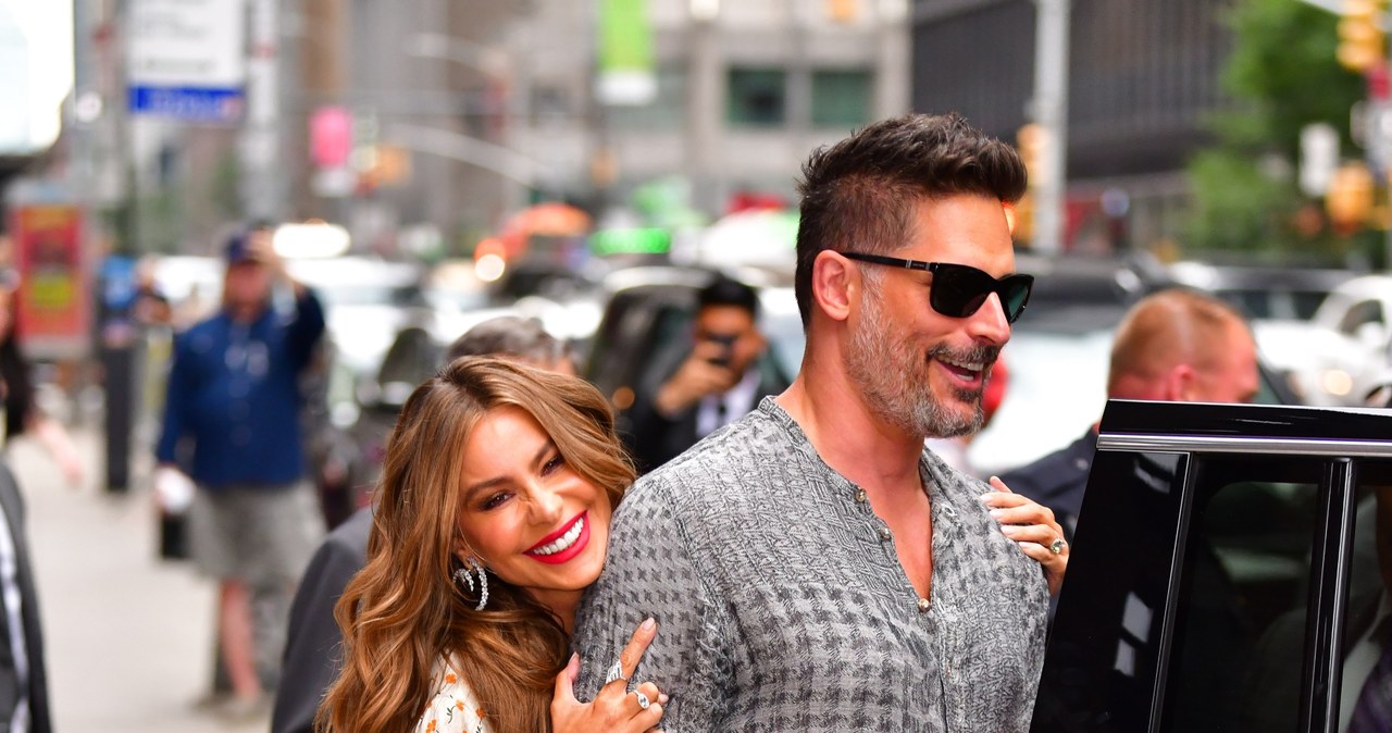 Sofia Vergara z mężem /James Devaney / Contributor /Getty Images