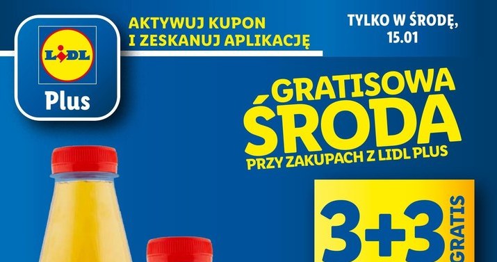 Sok Solevita 3+3 gratis! /Lidl /INTERIA.PL