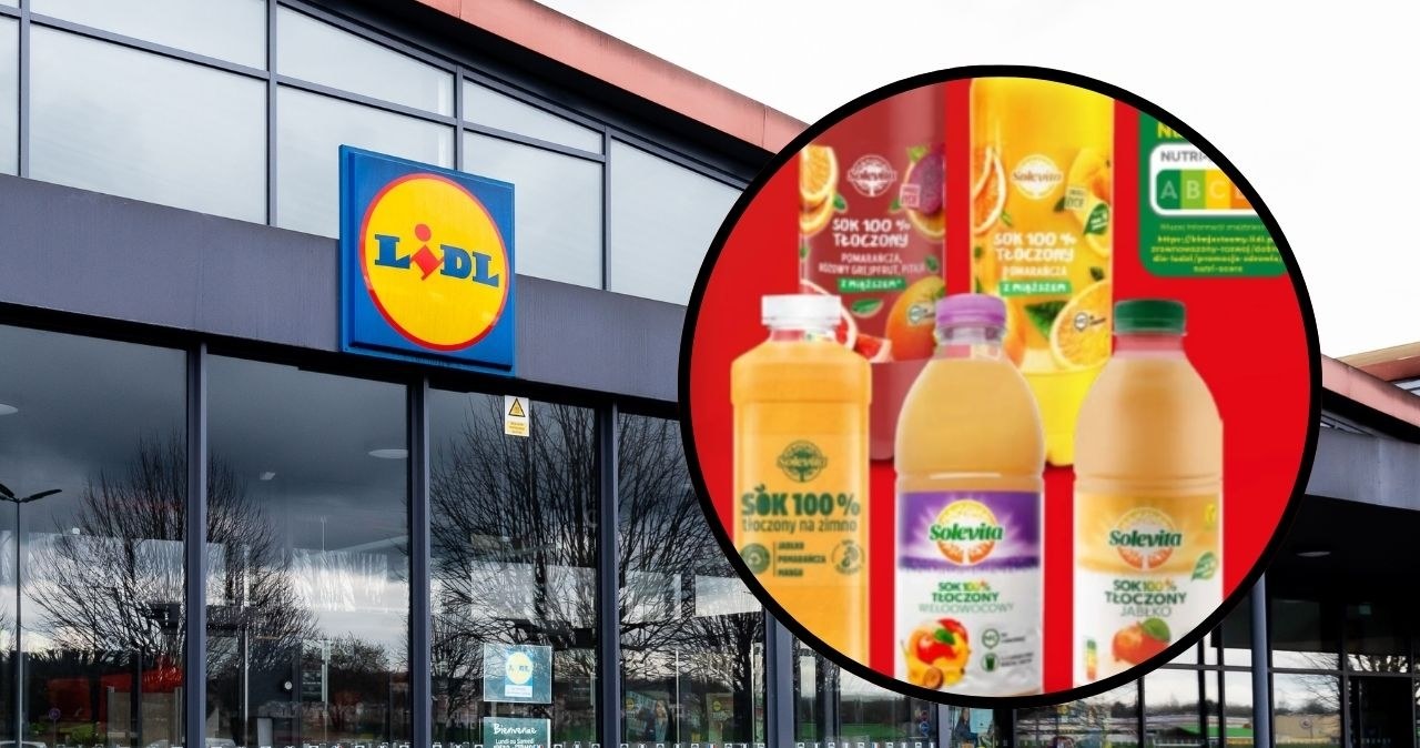 Soki za 1 grosz w Lidlu! /adobestock/Lidl /INTERIA.PL