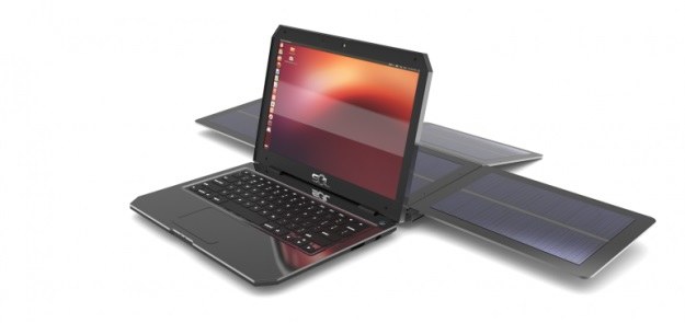 SOL to laptop na baterie słoneczne za 350 dol. /materiały prasowe
