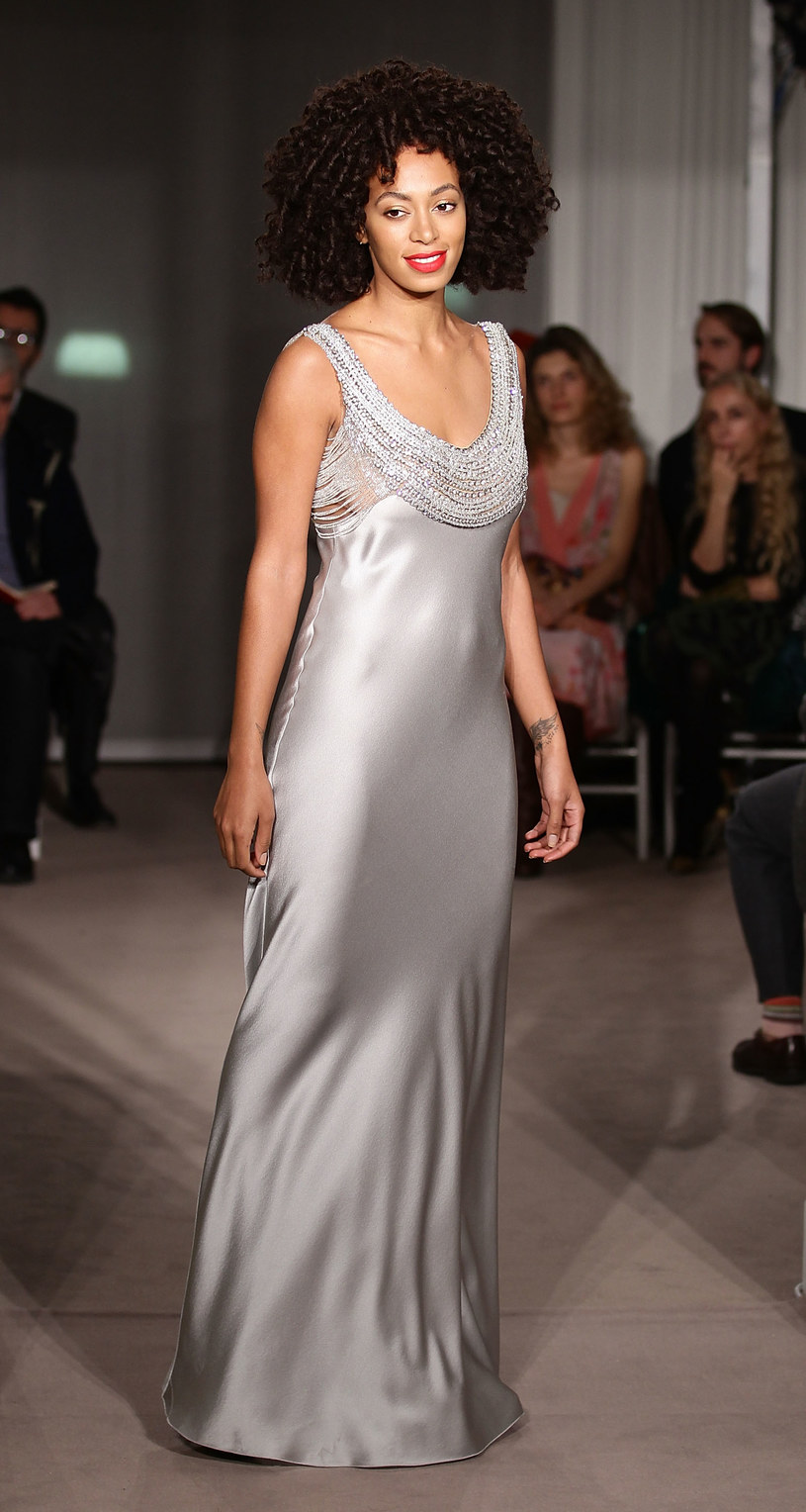 Solange Knowles na pokazie mody /Vittorio Zunino Celotto /Getty Images