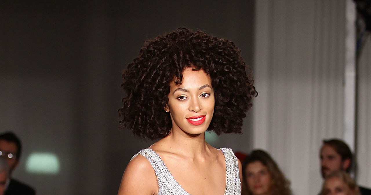 Solange Knowles na pokazie mody /Vittorio Zunino Celotto /Getty Images