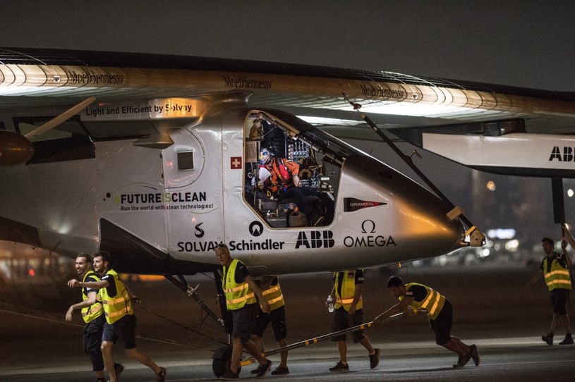 Solar Impulse 2 ma wylądować 26 lipca w Abu Zabi /AFP
