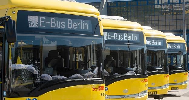 Solaris Urbino 12 electric w Berlinie. Fot. BVG Oliver Lang /.