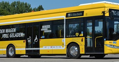 Solaris Urbino 12 electric w Berlinie. Fot. BVG Oliver Lang /.