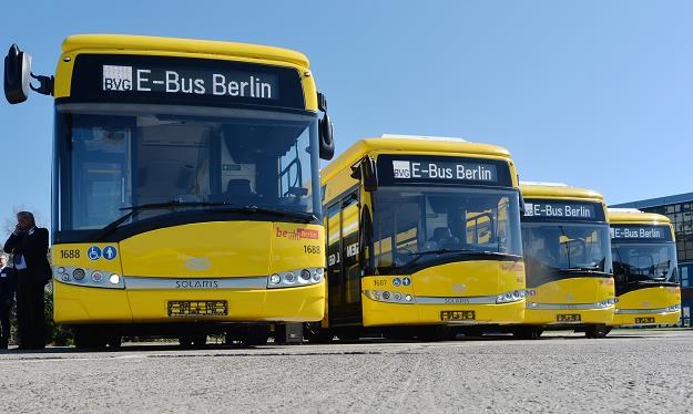 Solaris Urbino 12 electric w Berlinie. Fot. BVG Oliver Lang /