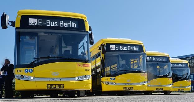 Solaris Urbino 12 electric w Berlinie. Fot. BVG Oliver Lang /.