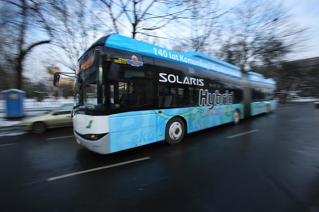 Solaris Urbino 18 Hybrid na ulicach Krakowa /PAP