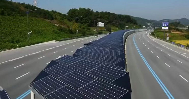 Solarna autostrada rowerowa w Korei /materiały prasowe