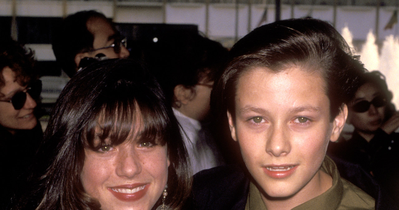 Soleil Moon Frye i Edward Furlong na premierze filmu "Terminator 2: Bunt maszyn" /Ron Galella, Ltd./Ron Galella Collection /Getty Images