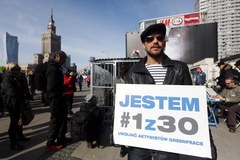 Solidarni z aresztowanymi ekologami. "Jestem 1 z 30"