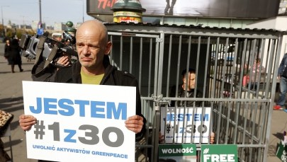 Solidarni z aresztowanymi ekologami. "Jestem 1 z 30"