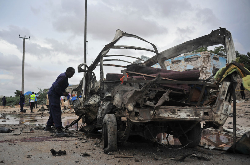 Somalia: samochód pułapka /AFP