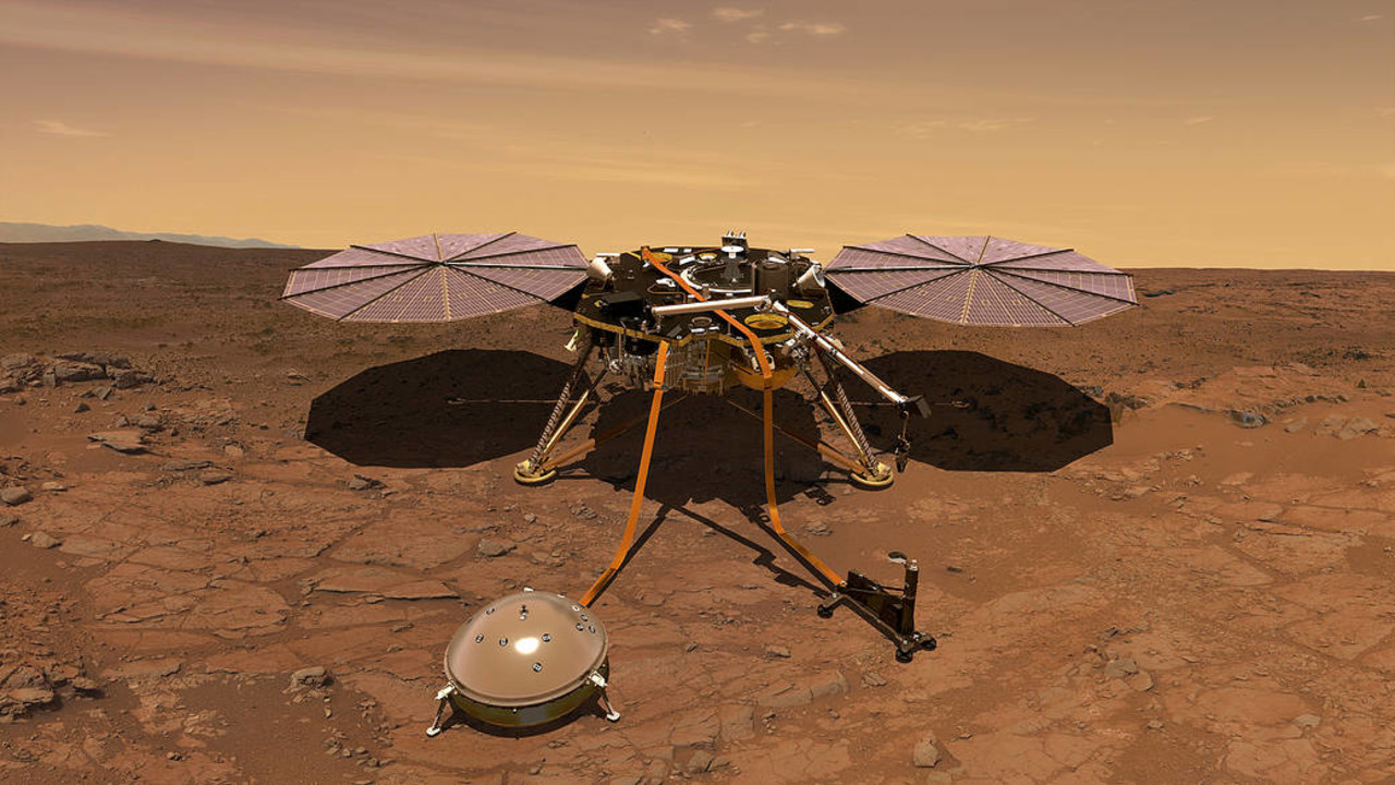 Sonda InSight wylądowała na Marsie. To była ostra jazda...