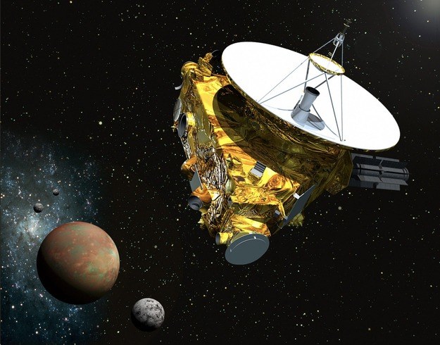 Sonda New Horizons zmierza w stronę Plutona - wizualizacja NASA. /NASA